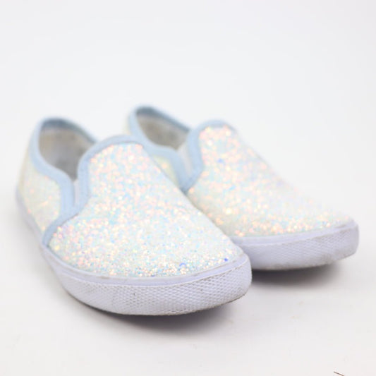 TOYCYCLE - Cat & Jack Sparkle Slip - Ons Size 11
