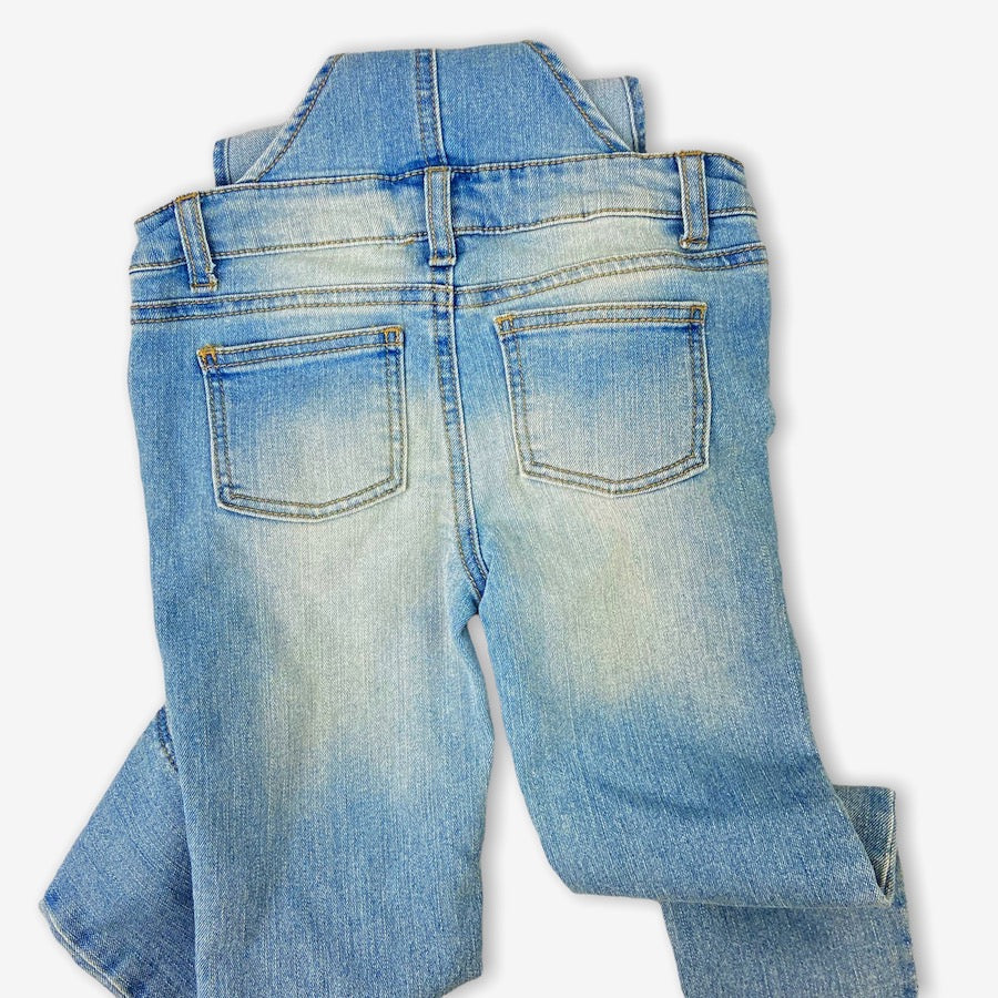 Cat & Jack Unicorn Overalls XS 4-5 