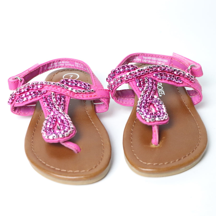 Cherokee Strappy Sandals Size 7 
