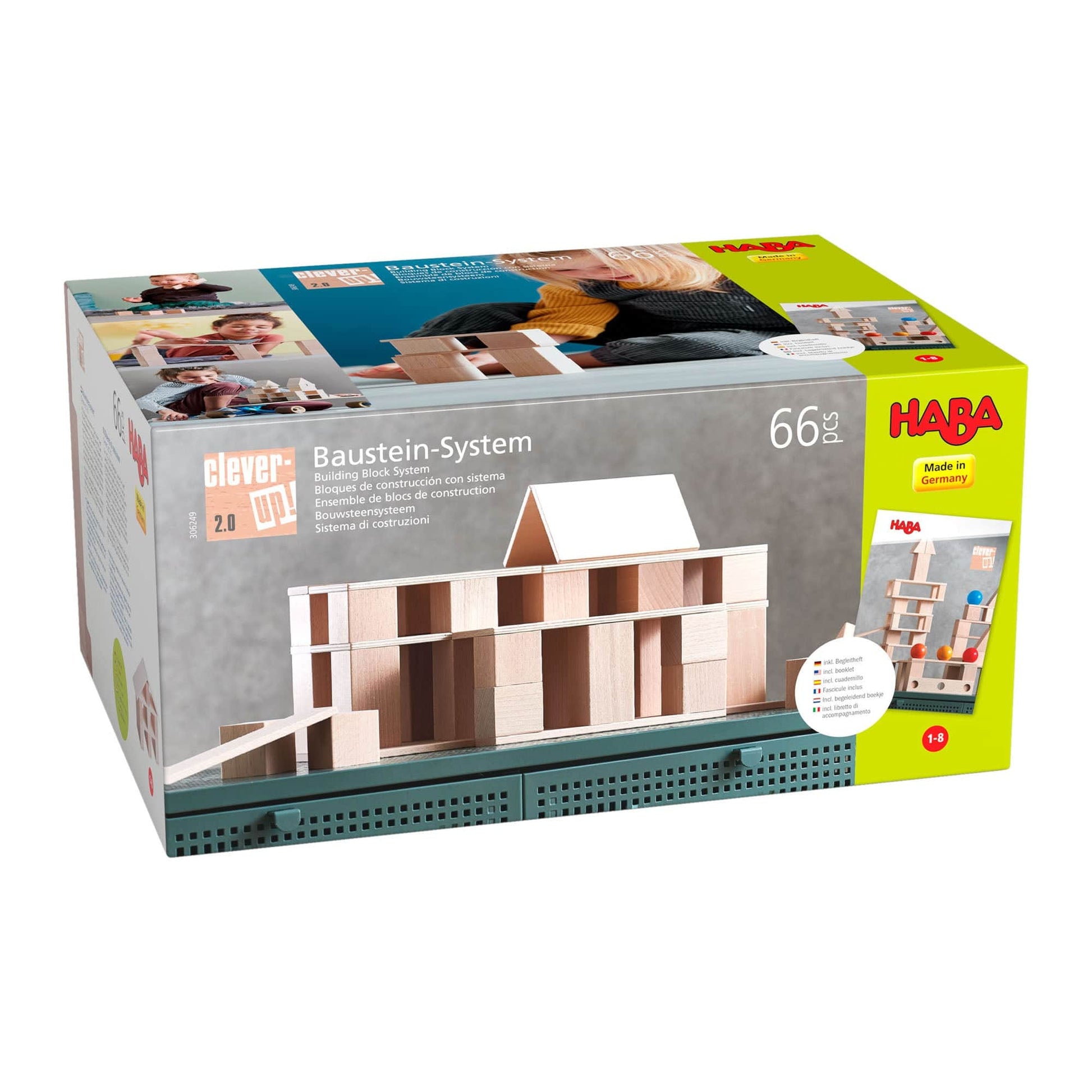 HABA USA - Clever Up! Building Block System 2.0