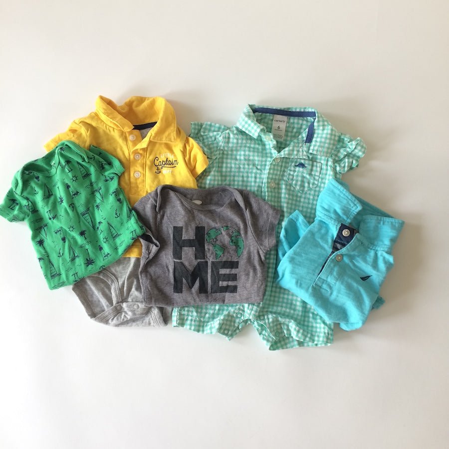 toycycle - Colorful Tops and One - Pieces 3 - 6M