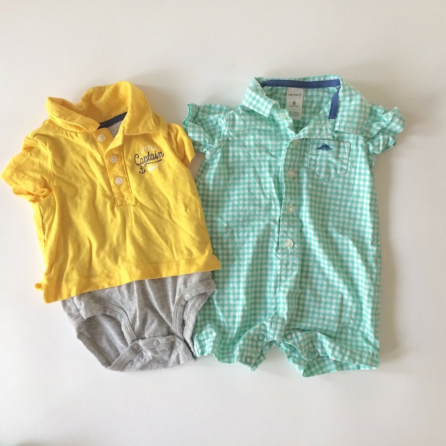 toycycle - Colorful Tops and One - Pieces 3 - 6M