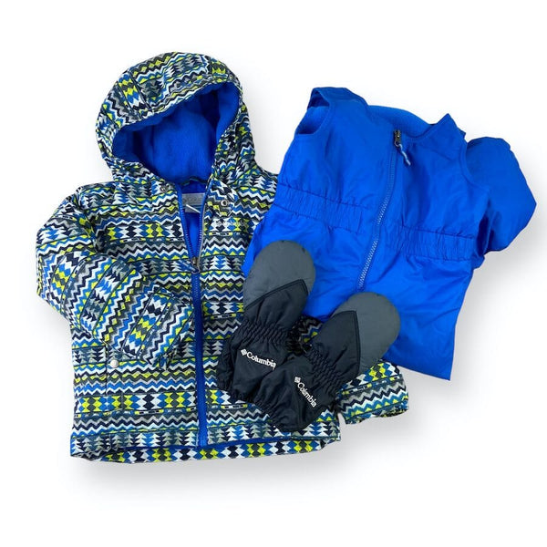 Toddler Snowsuit 2t Columbia Kids Frosty Slope Set | Seychelles