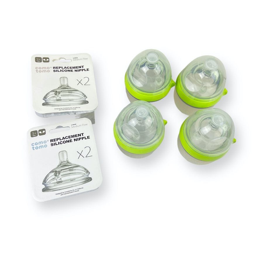 Comotomo - Comotomo Silicone Baby Bottle Bundle