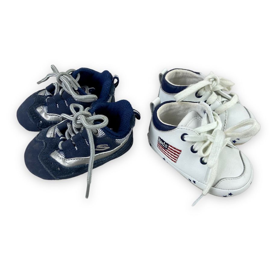 Crib Shoes - Keds and Skechers Size 1 Shoes