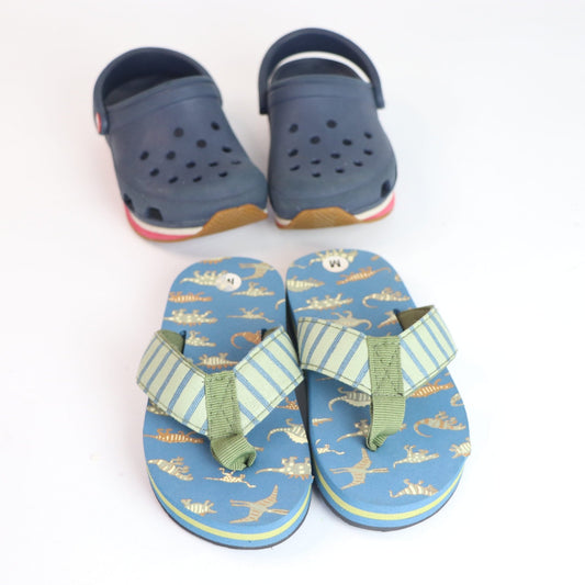 TOYCYCLE - Crocs and Flops Shoe Set 6 - 7
