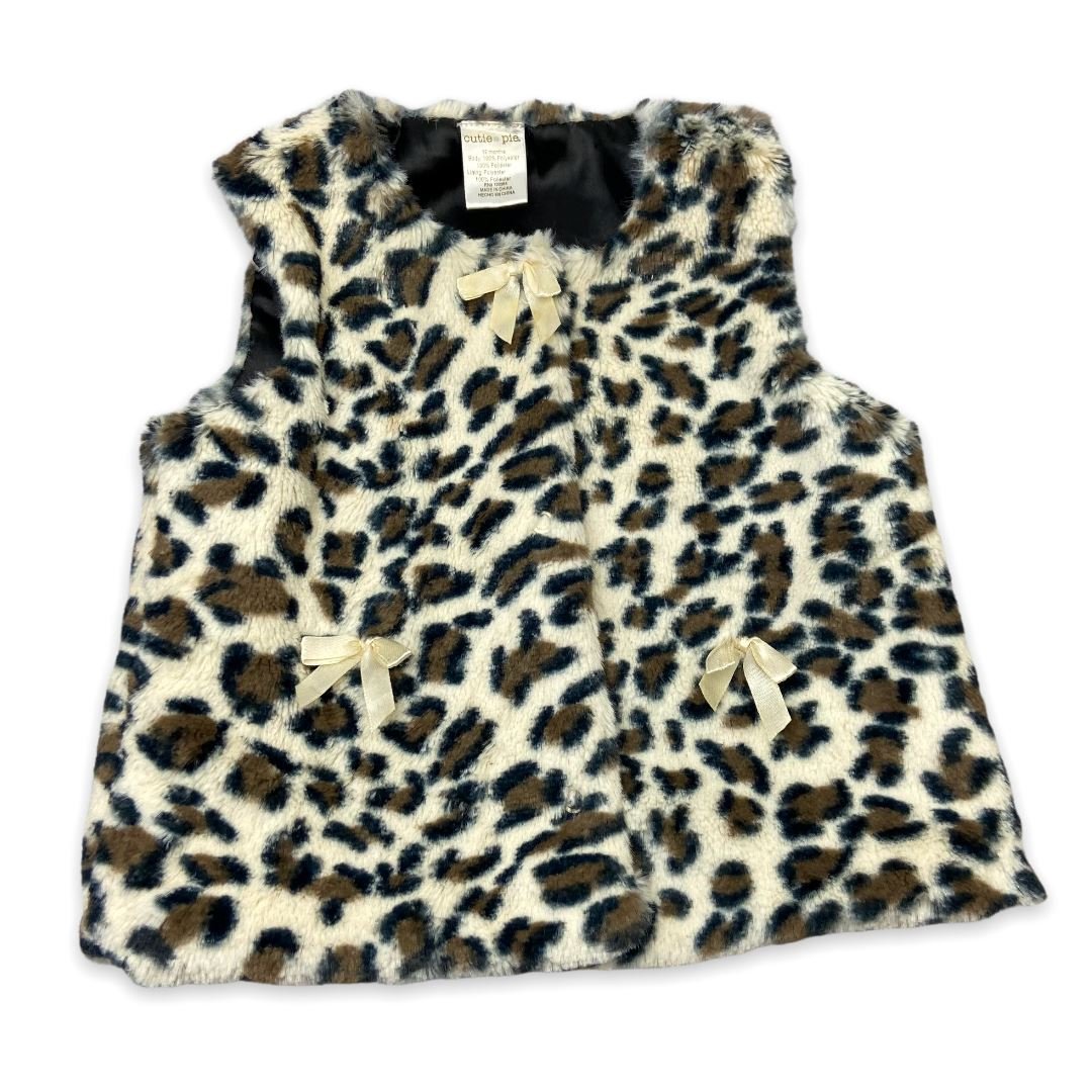 TOYCYCLE - Cutie Pie Faux Fur Vest 12M