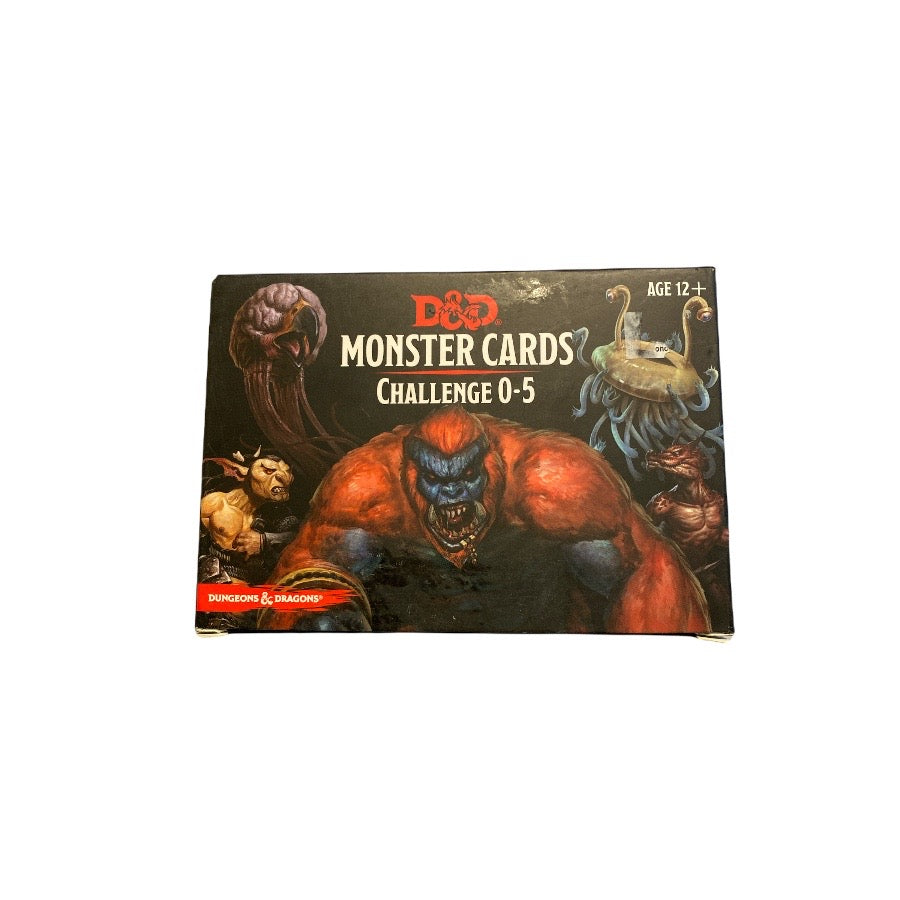 D & D Monster Cards 