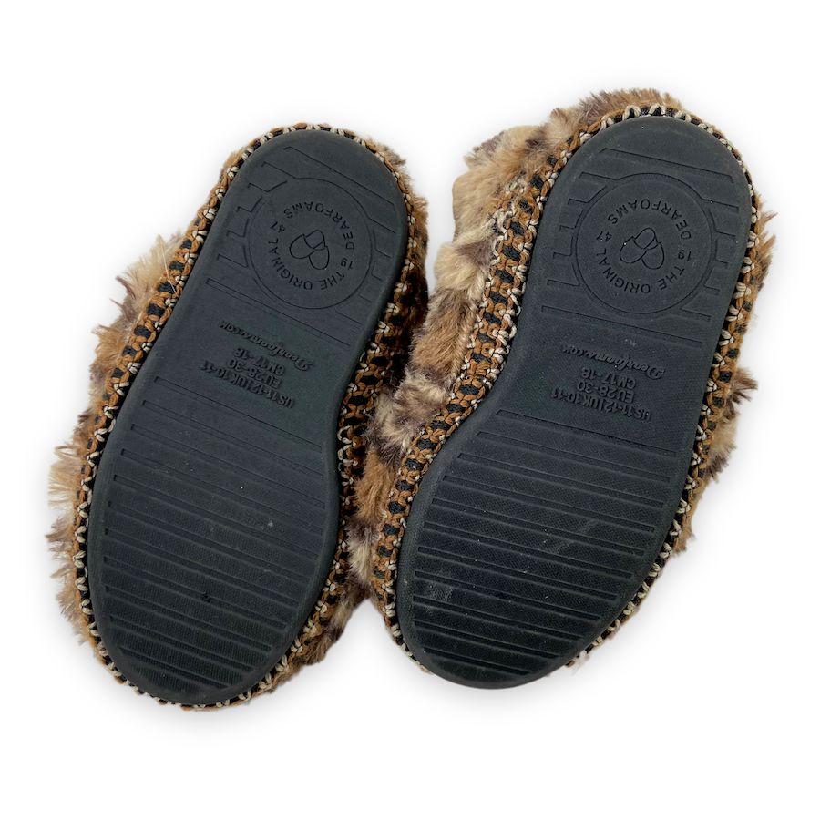 TOYCYCLE - Dearfoams Unisex - Child Charlotte Slipper Size 11 - 12