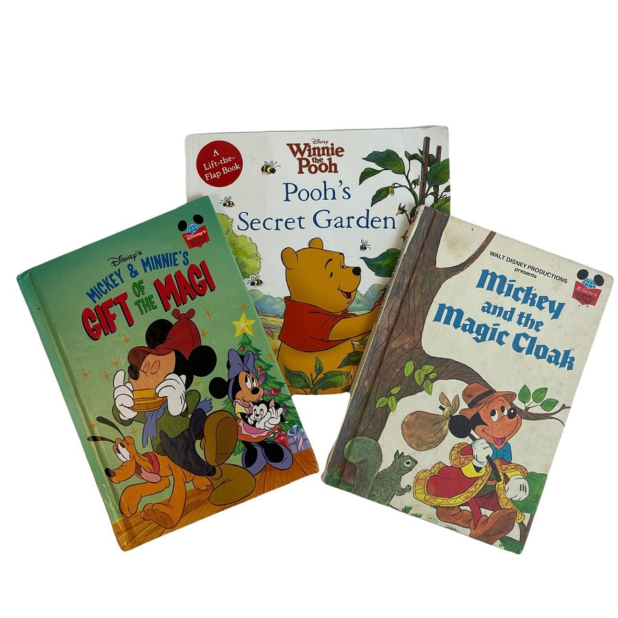 Disney 3 board book bundle 