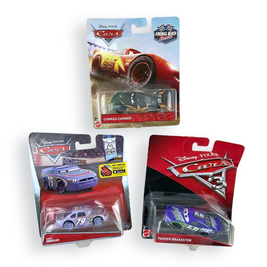 Disney Pixar Cars 3 Bundle with Conrad Camber – TOYCYCLE