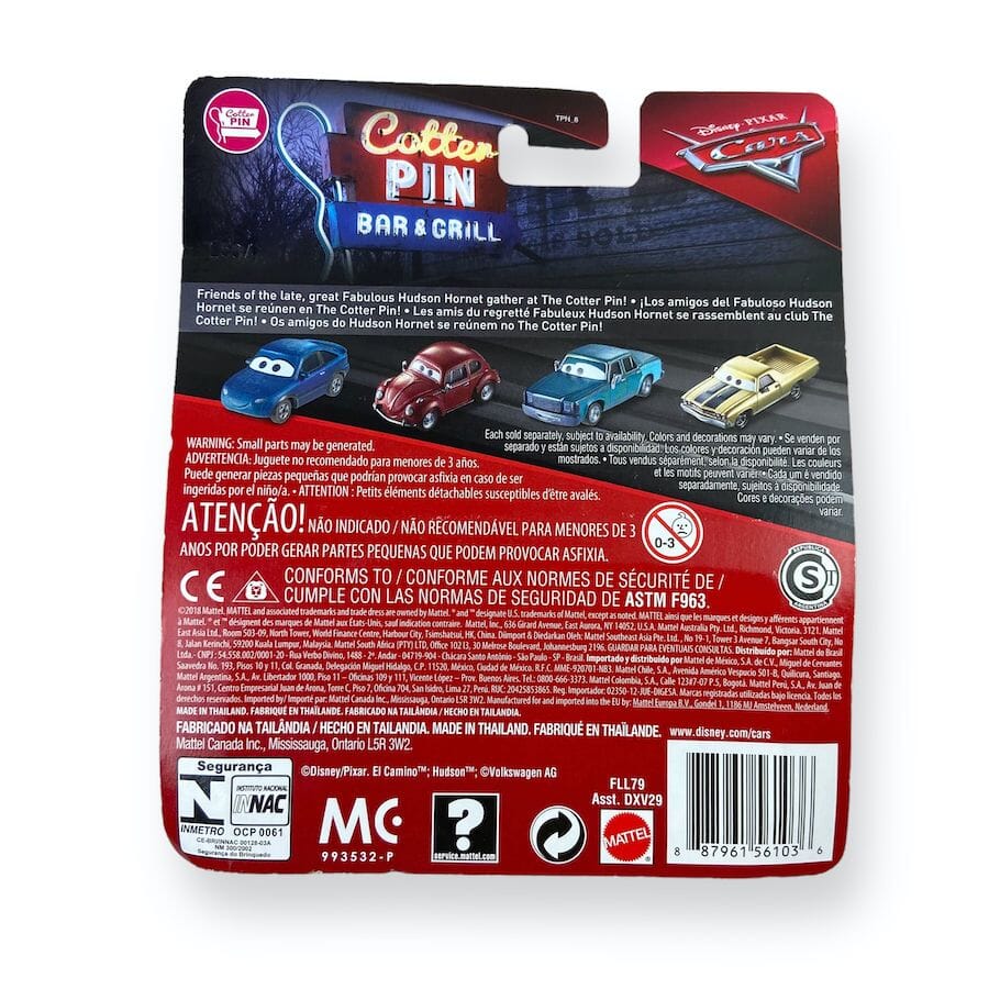 Mattel - Disney Pixar Cars Bill Revs