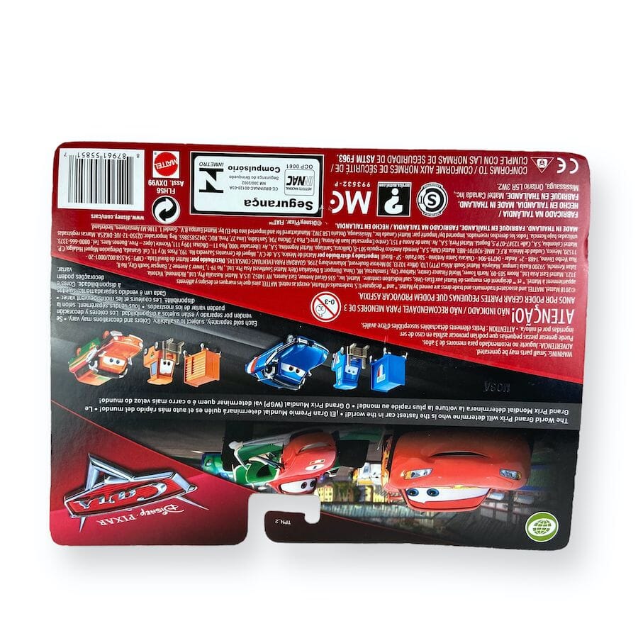 Disney Pixar Cars Erik Laneley \u0026 Alex Carvill – TOYCYCLE, image size:900x900