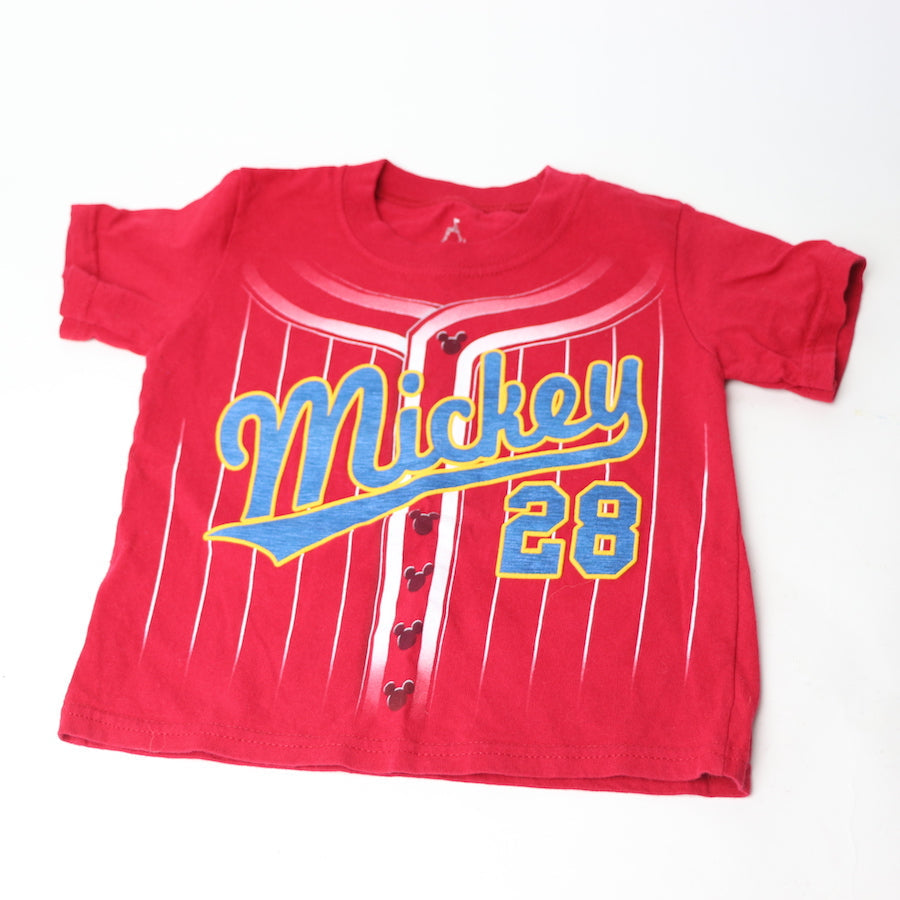 Disney World + Hanes Mickey T-Shirt 3T 