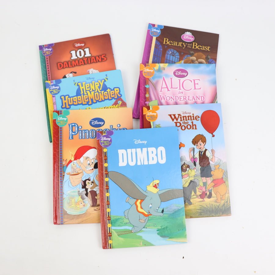 TOYCYCLE - Disney World of Reading Hardcover Book Set