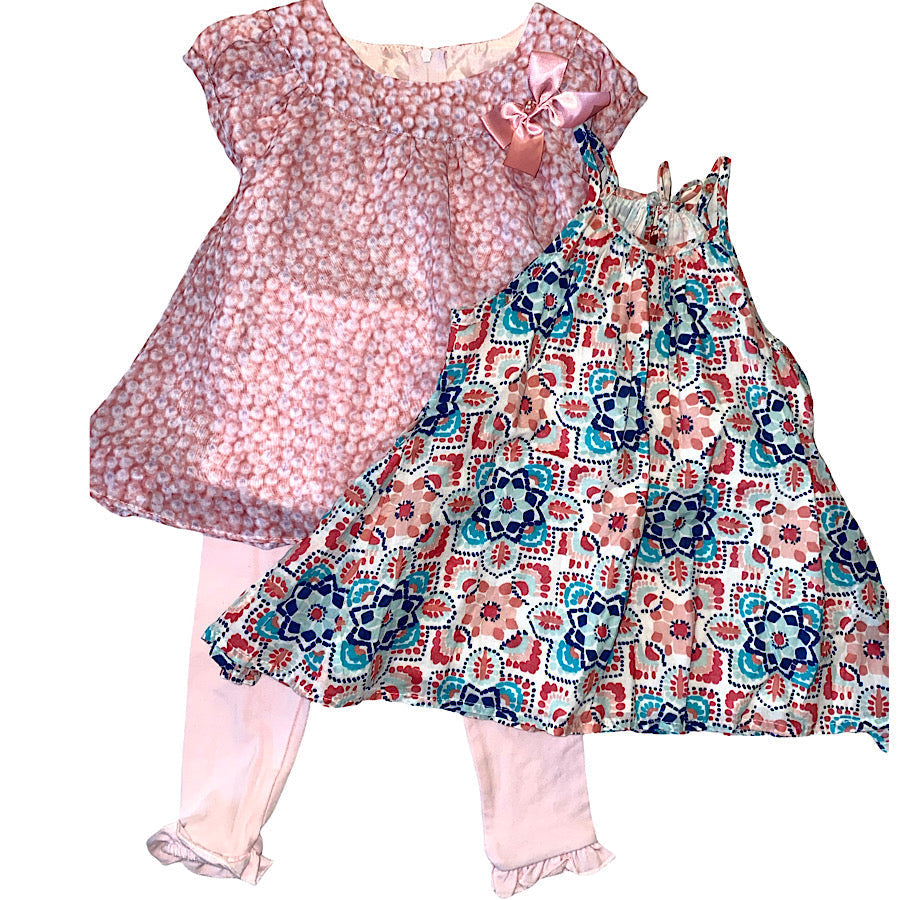 Buy Pink & Blue Dresses & Frocks for Infants by Mothercare Online | Ajio.com
