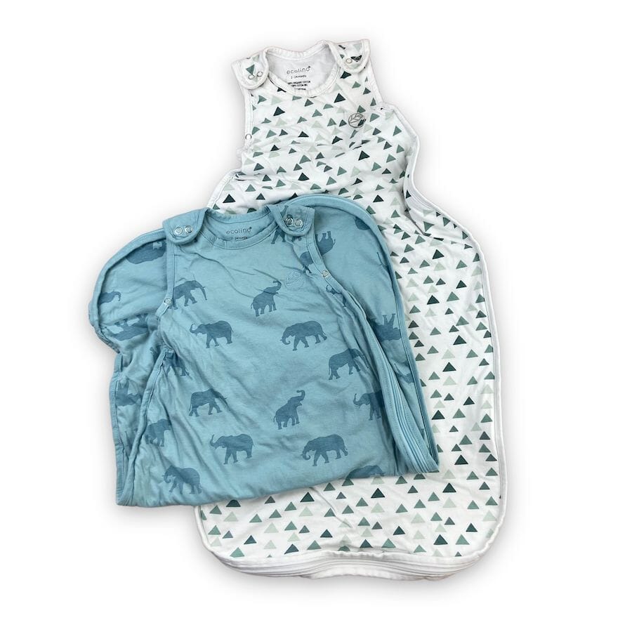 Ecolino - Ecolino Adjustable Baby Sleep Bag Bundle 2 - 24M