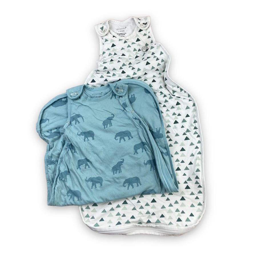 Ecolino Adjustable Baby Sleep Bag Bundle 2-24M Baby & Toddler Sleepwear 