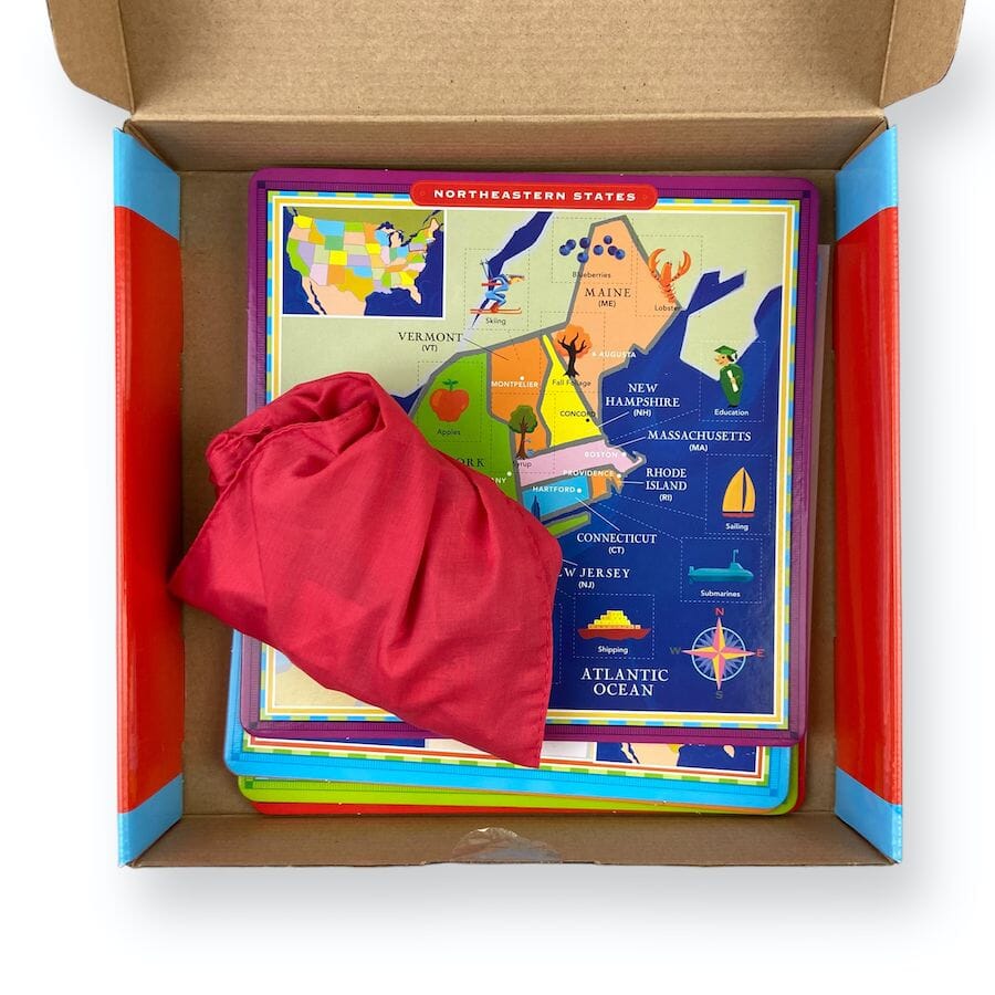 Eeboo - Eeboo US Geography Bingo Game