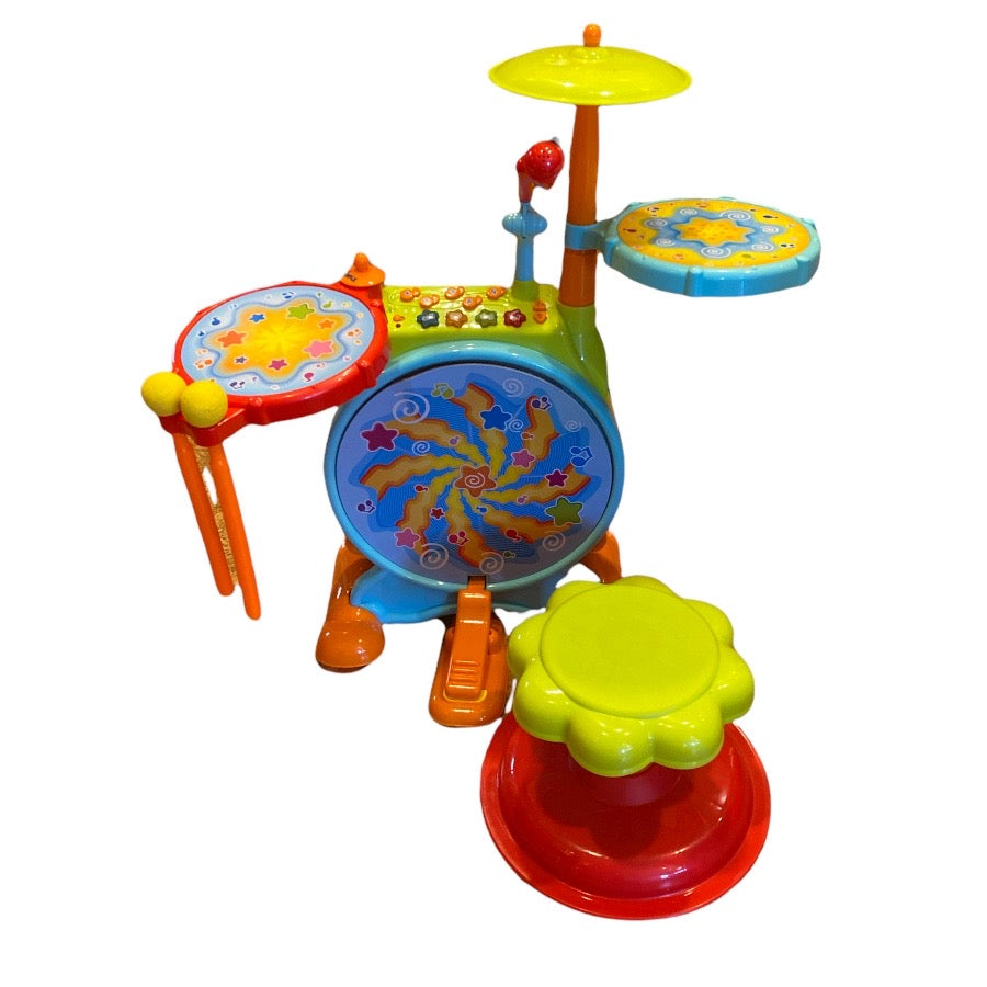 Electric Big Toy Drum Set 