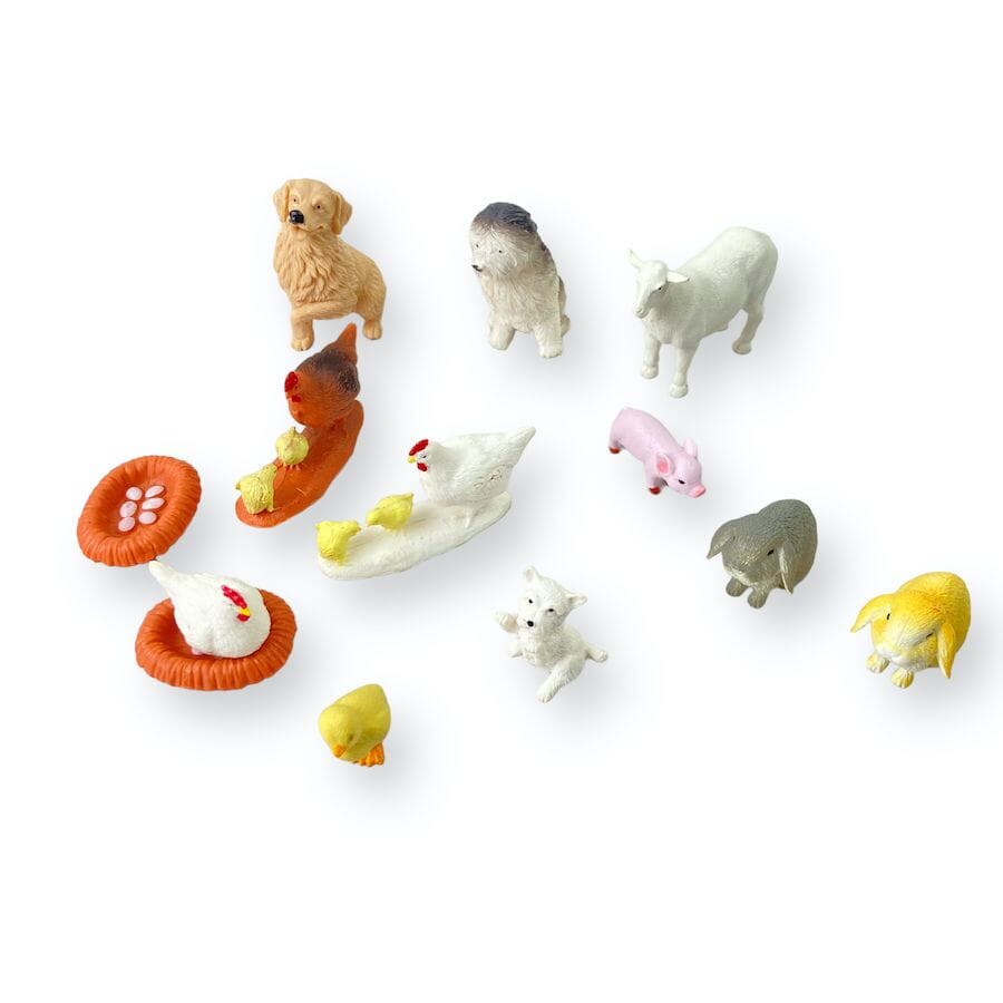 Mixed Brands - Farm Animal Play Set