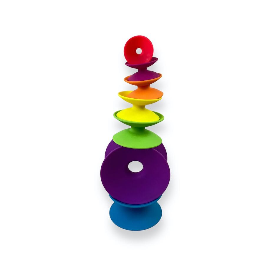 Fat Brain Toys - Fat Brain Toys Spoolz Stacking Toy