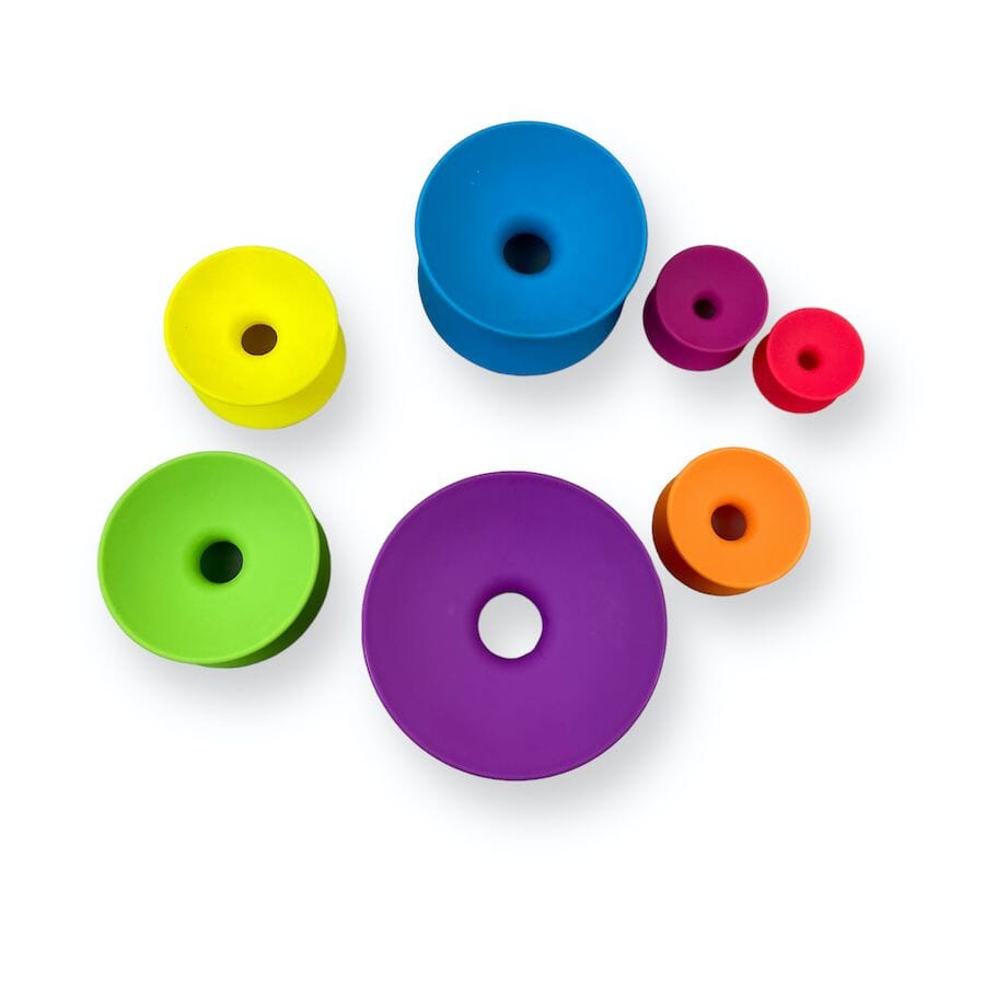 Fat Brain Toys - Fat Brain Toys Spoolz Stacking Toy