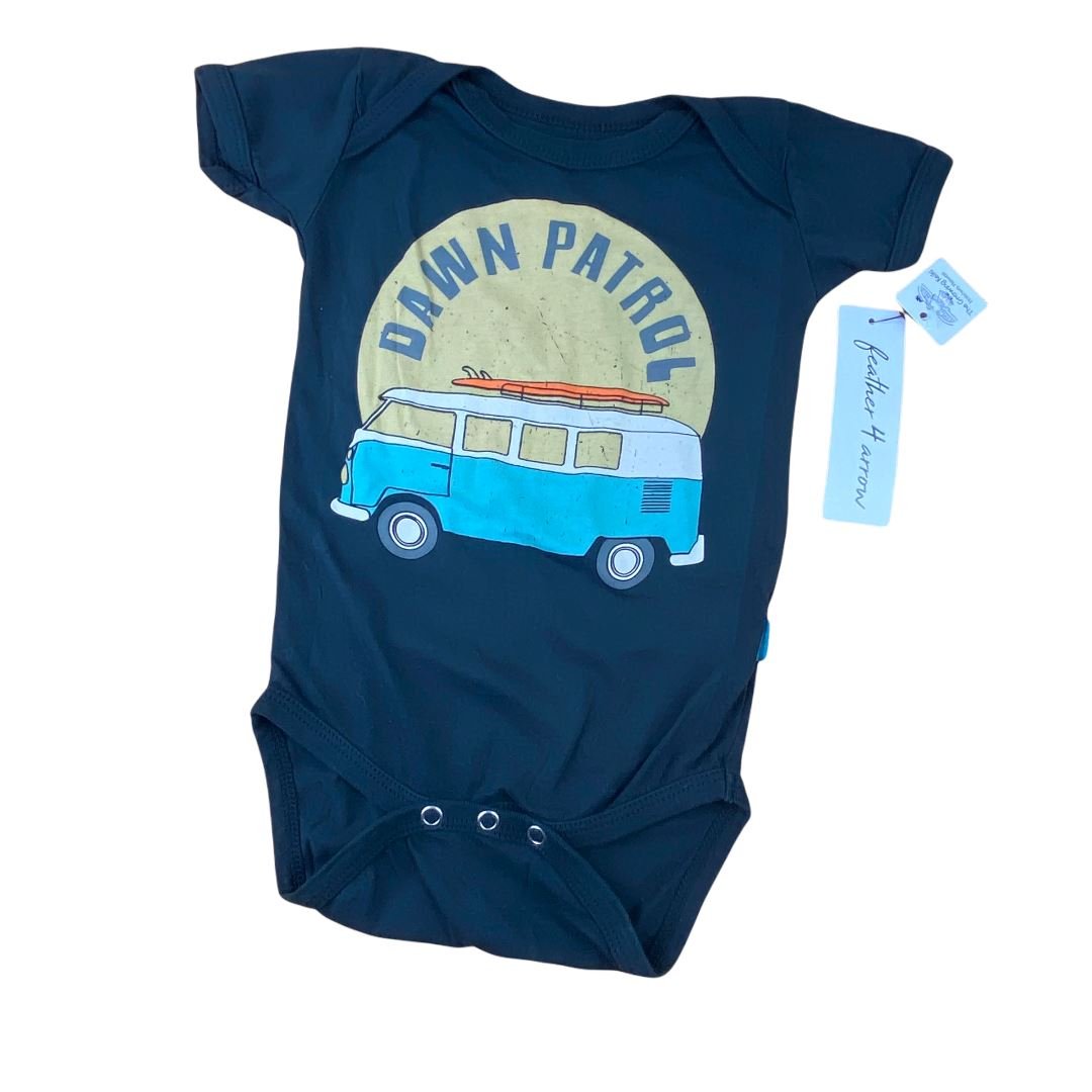 TOYCYCLE - Feather 4 Arrow Dawn Patrol Onesie 6M