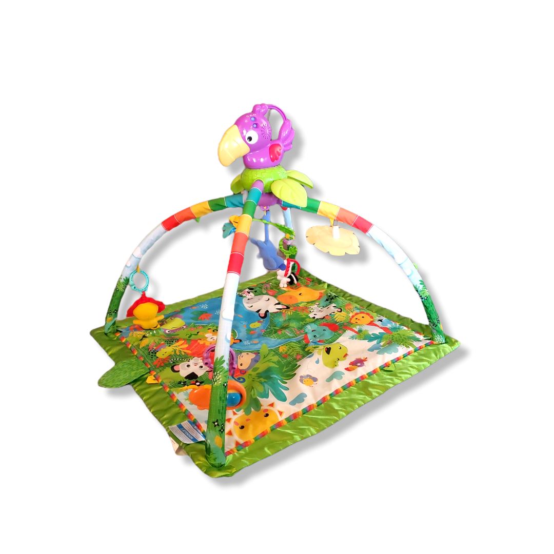 Fisher-Price Rainforest Music Lights Deluxe Gym 