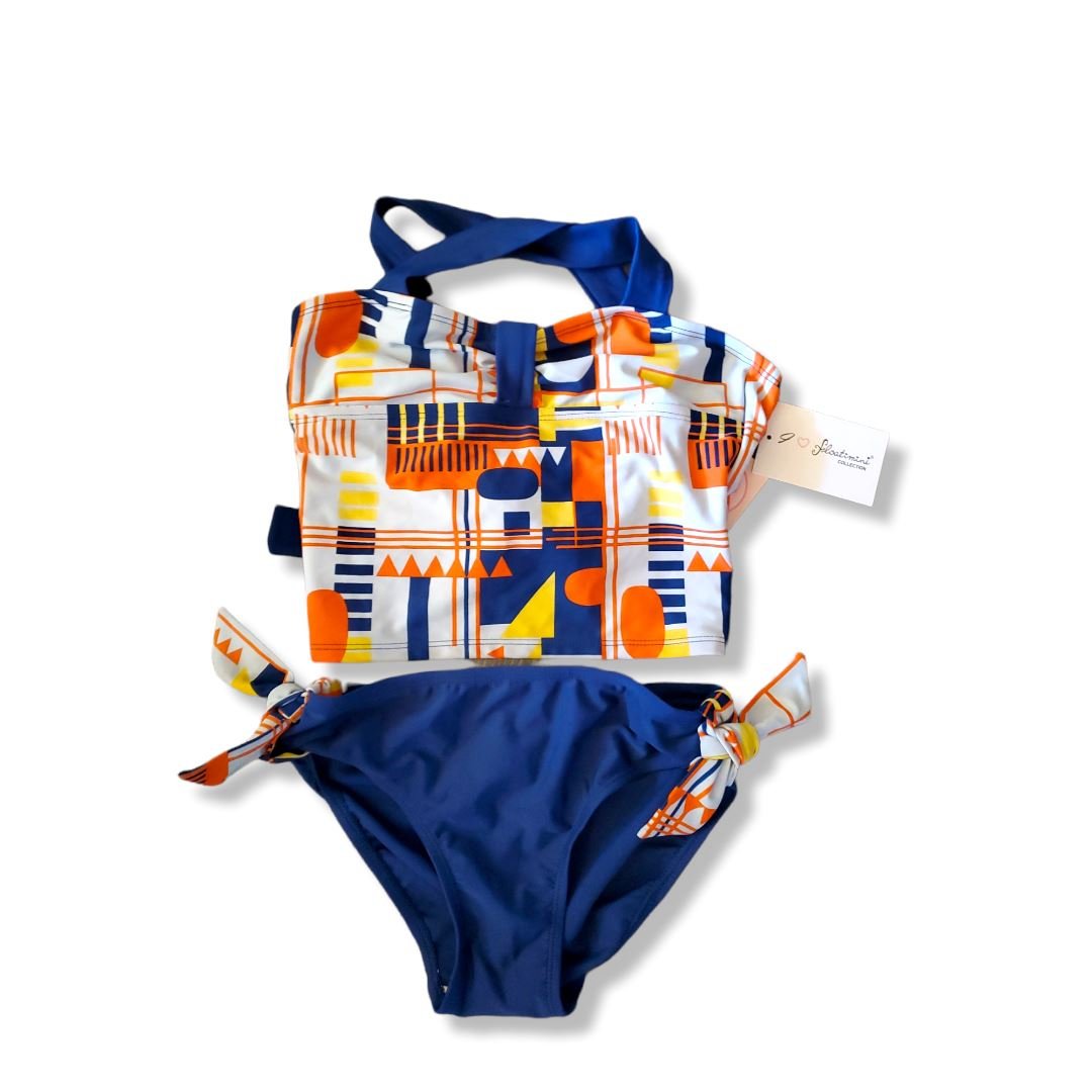 TOYCYCLE - Floatmini Colorbllock Bikini Size 10