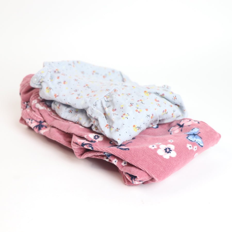 TOYCYCLE - Flowers & Butterflies Outfit 2 - 3T