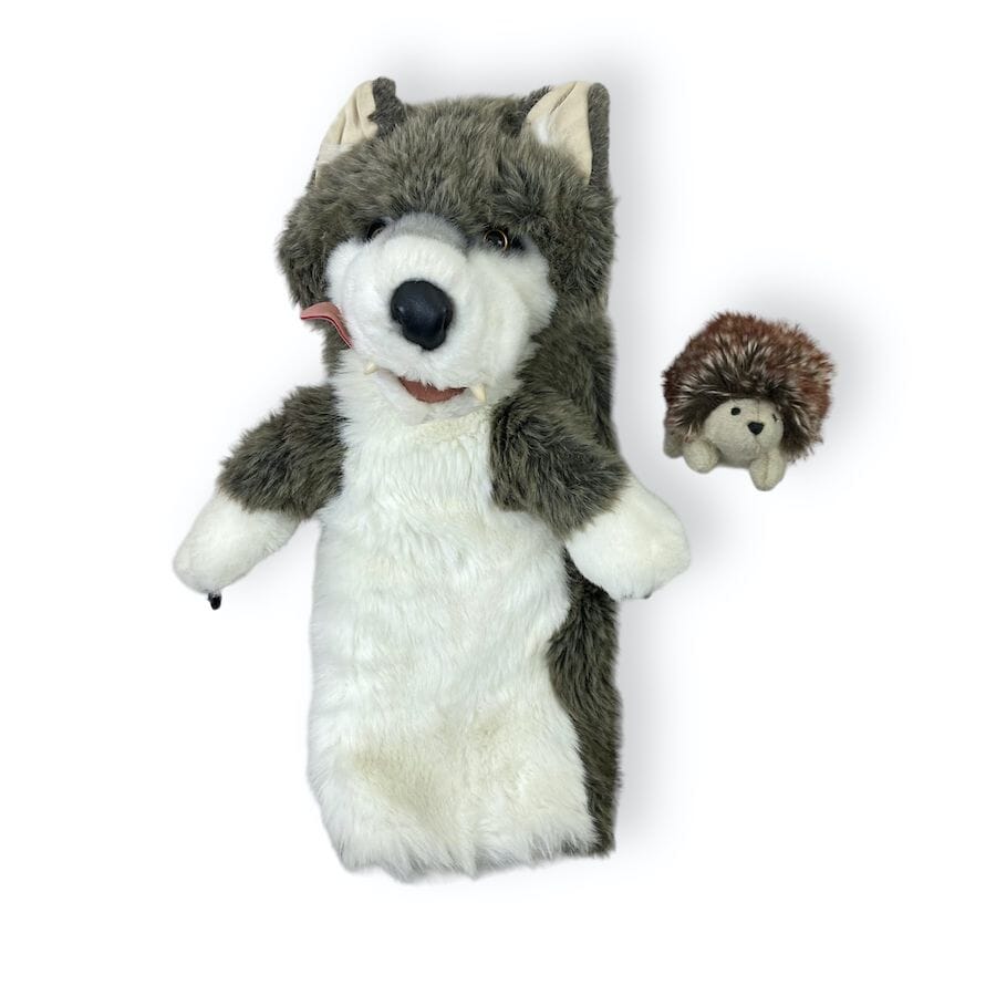Folkmanis - Folkmanis Wolf in Sheep's Clothing Puppet Bundle