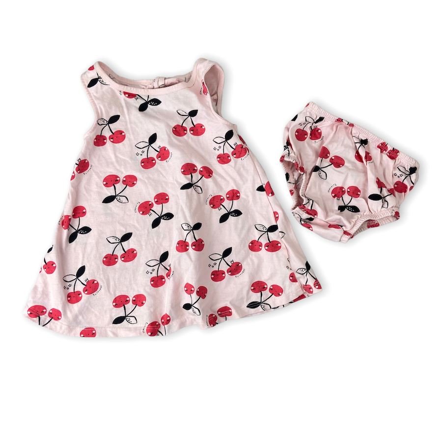 TOYCYCLE - Gerber Cherries Dress 12M