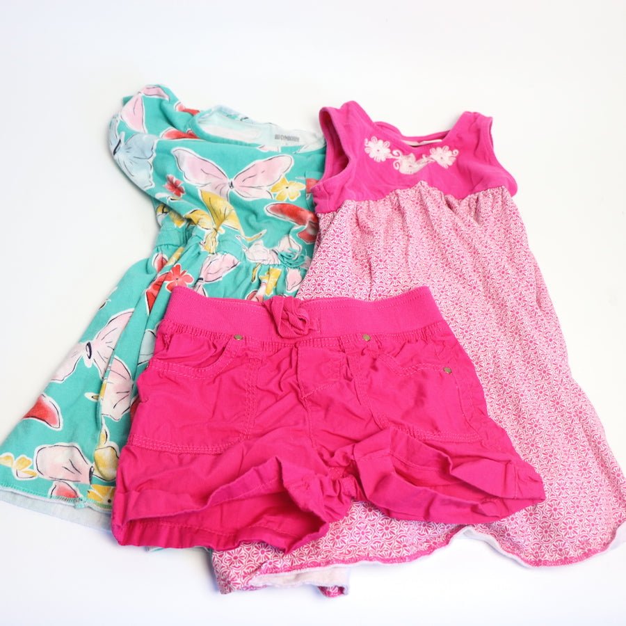 TOYCYCLE - Gymboree Dresses and Arizona Shorts 5 - 6Y