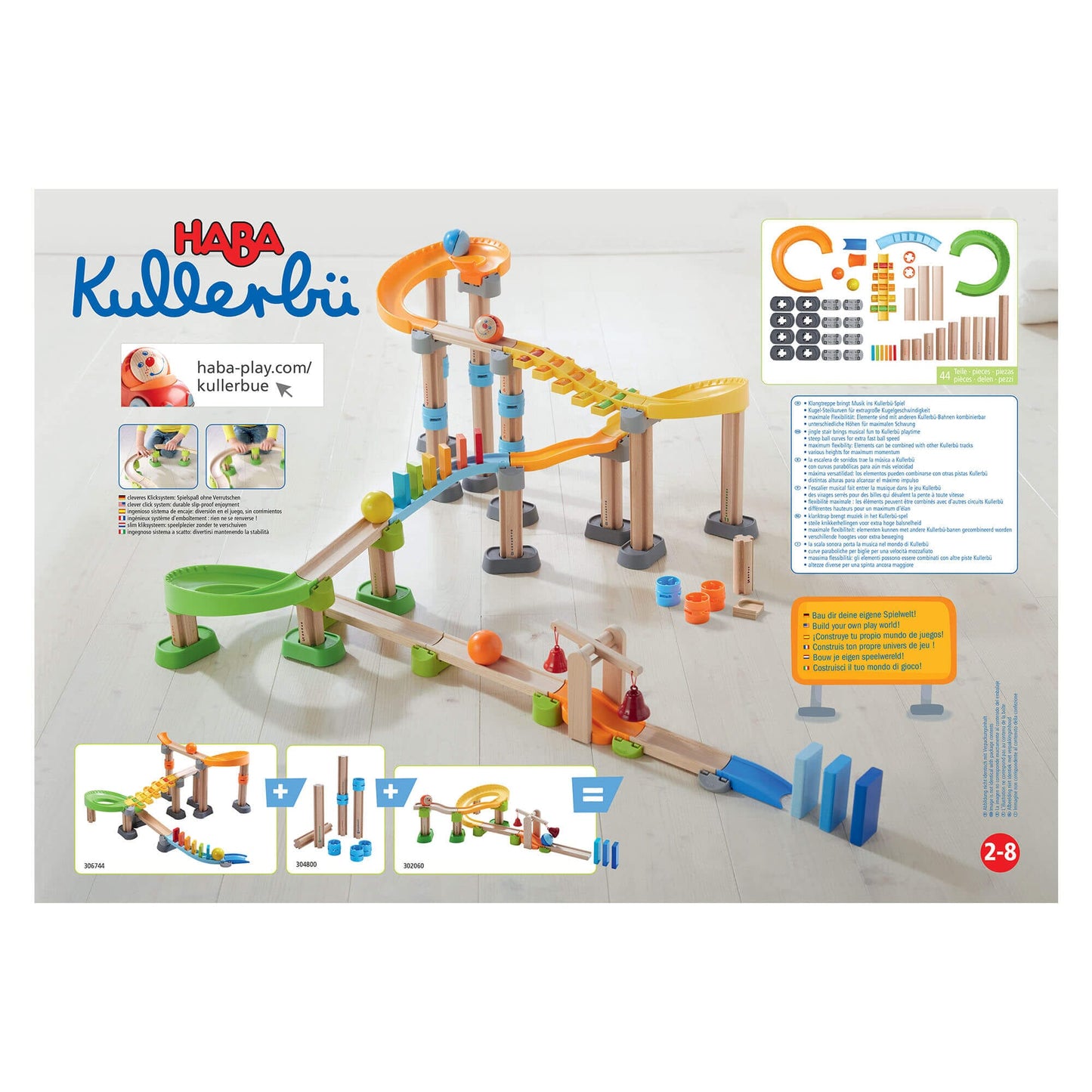 HABA USA - HABA Kullerbu Melody Dominoes Set