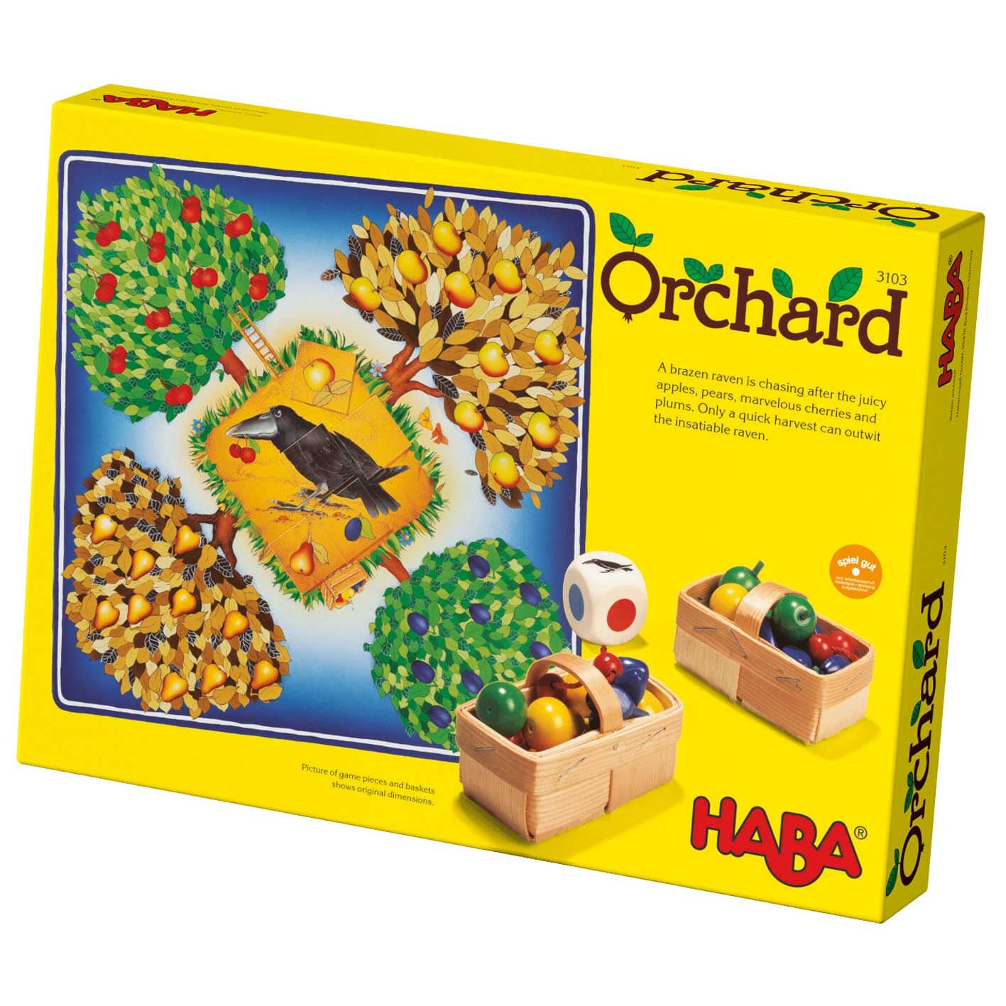 HABA Orchard Cooperative Board Game Bring Along Games Medium 