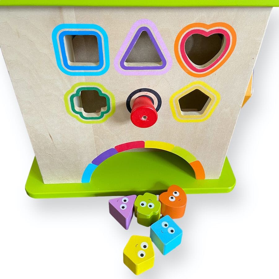 Hape Country Critters Wooden Activity Play Cube Toys 