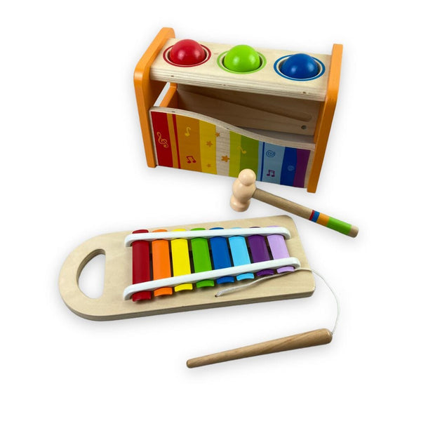 Early melodies pound hot sale and tap bench