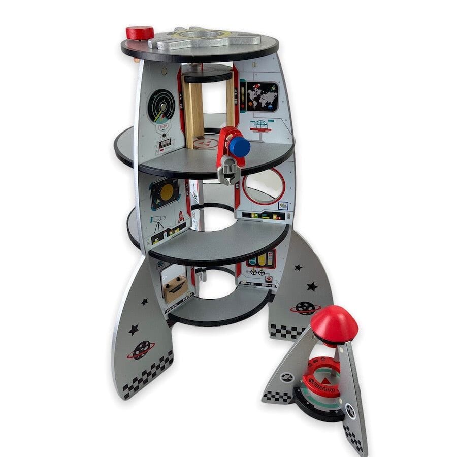Hape Four Stage Wooden Rocket Toys 
