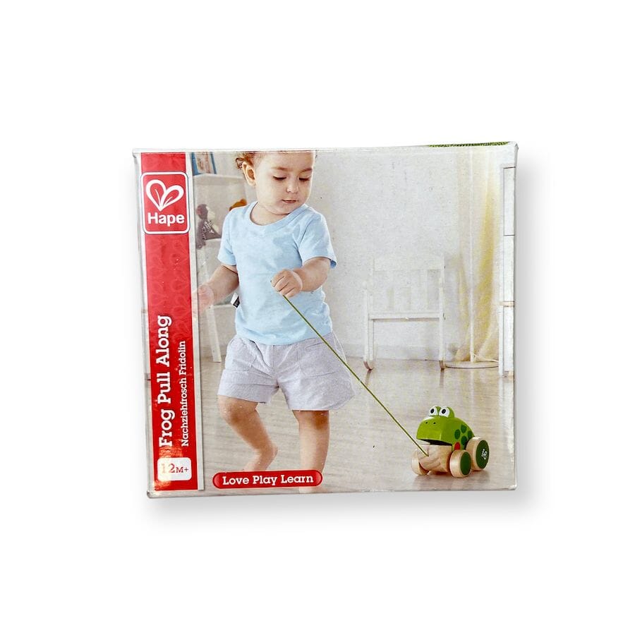 Hape - Hape Frog Pull Along Toy