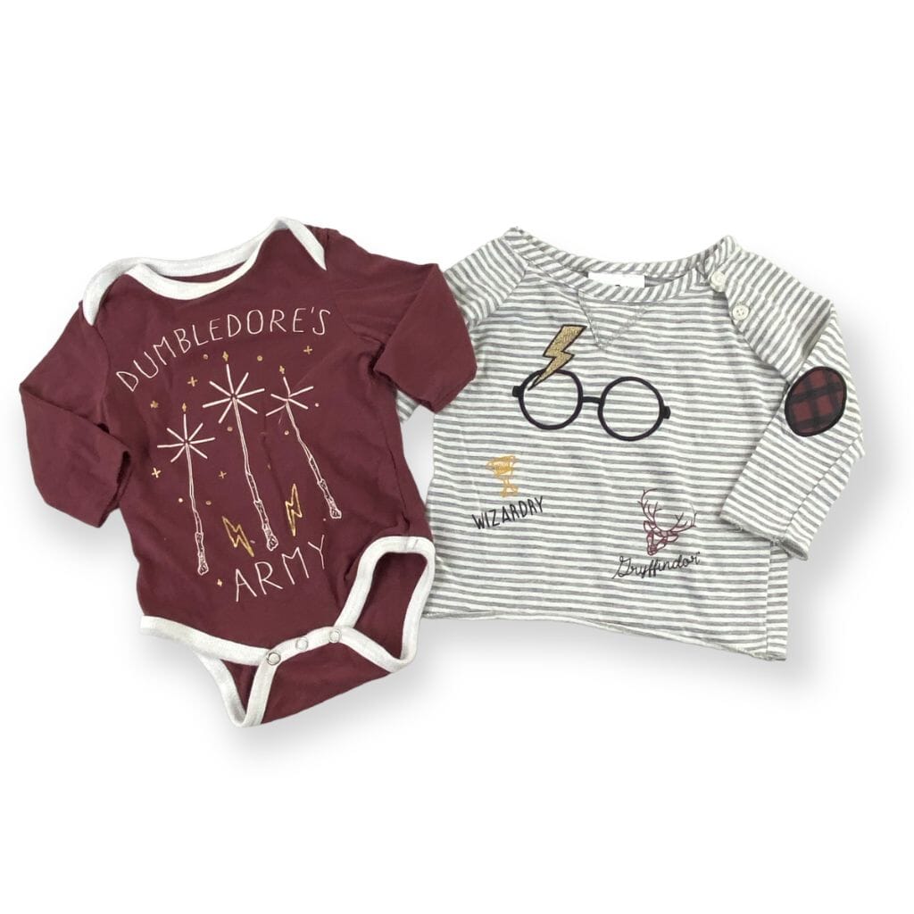 Harry Potter Infant Clothing Bundle NB 0-3M Clothing 