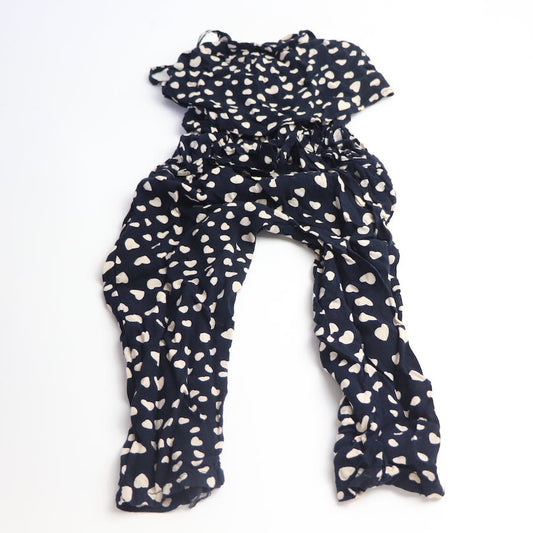 TOYCYCLE - Heart - Print Romper and Button - Up Size 3