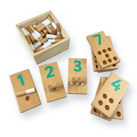 Holz & Schnüdel Montessori Counting Set Toys 