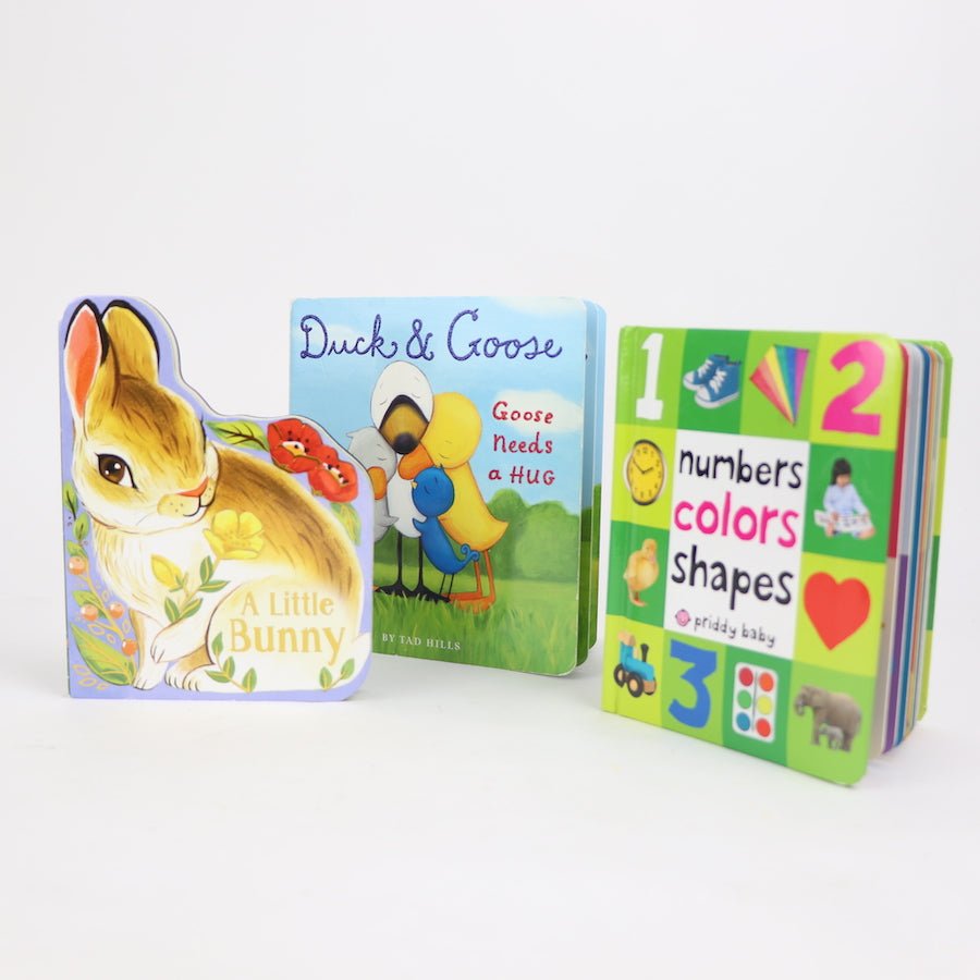 TOYCYCLE - Infant Board Book Set - Duck & Goose