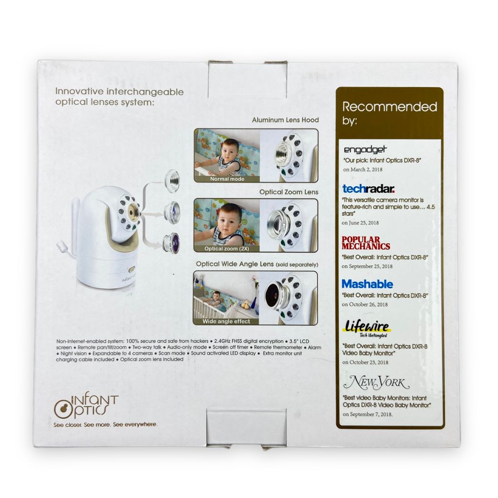 TOYCYCLE - Infant Optics DXR - 8 Video Baby Monitor