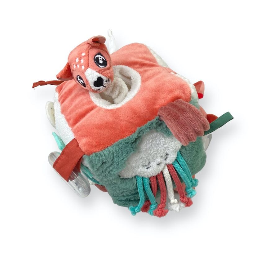Mixed Brands - Infant Sensory Toy Bundle - Plush Play Cube