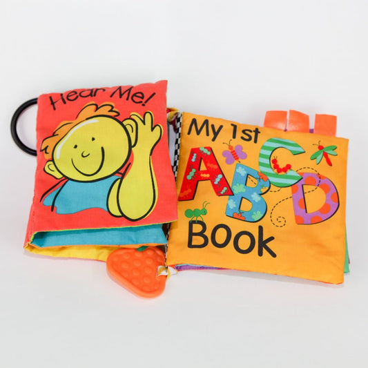 TOYCYCLE - Infant Soft Book Learning Bundle