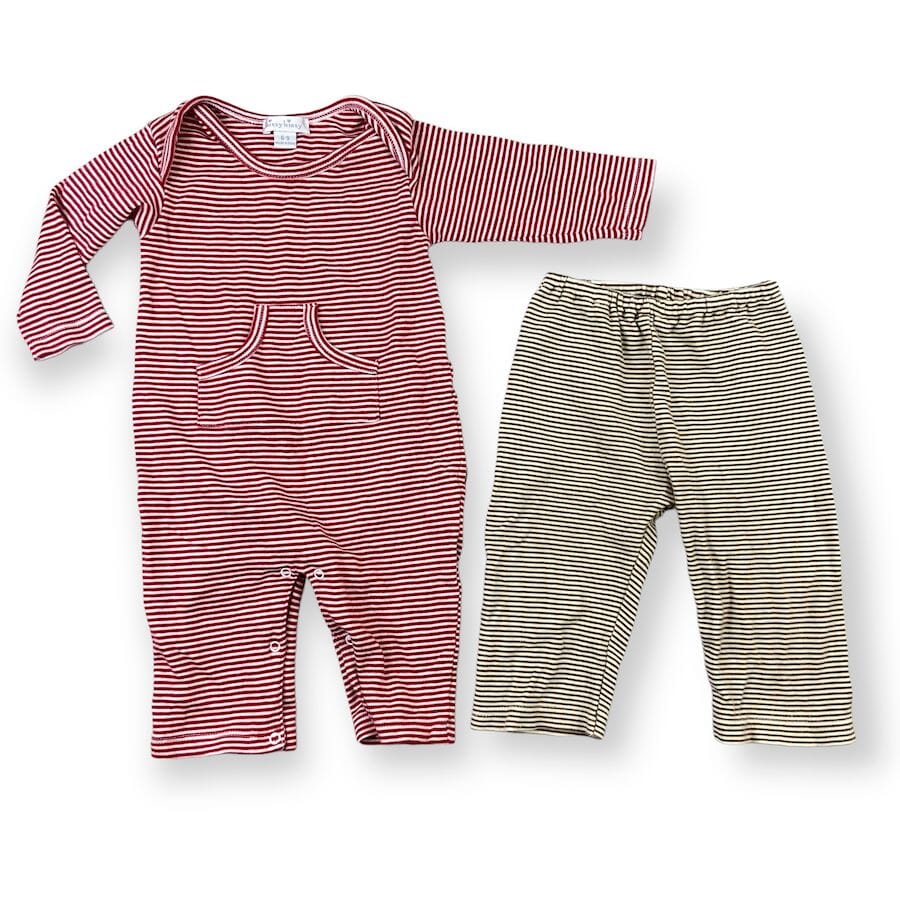 Infant Stripes Set 6-9M Clothing 