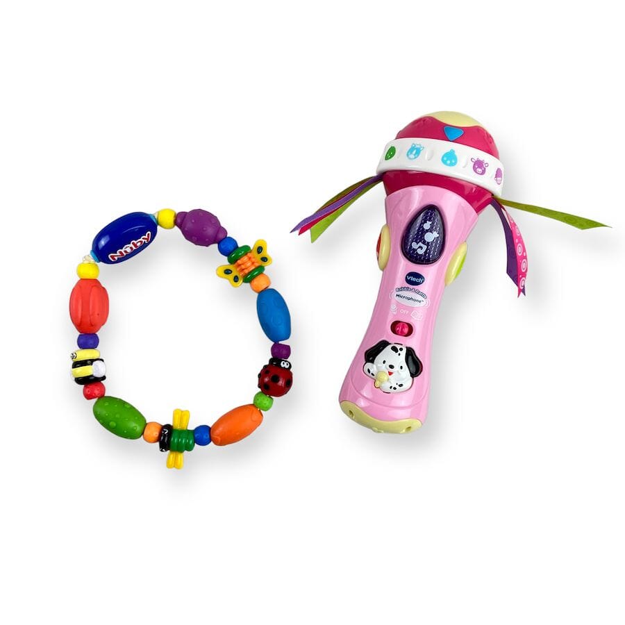 Infant Teether & Microphone Bundle Toys 