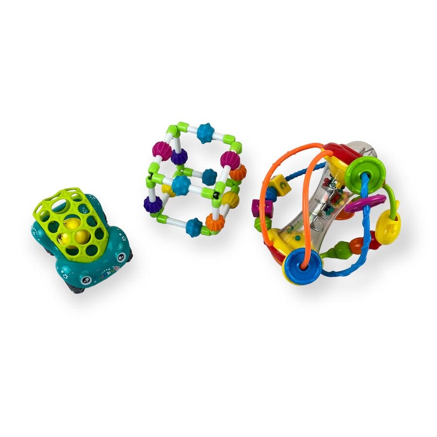 Infant Toy Bundle with Bead Maze Toys 